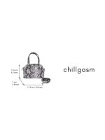 chillgasm snake print leather handbag